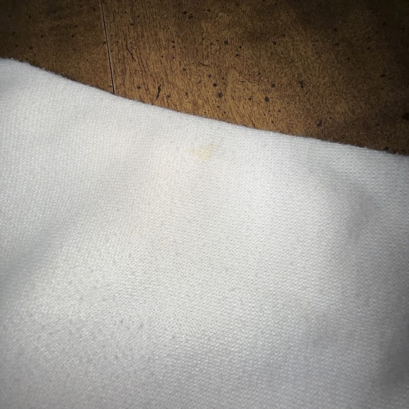 Gitano Women's Cream & Pink Pullover Sweatshirt Vintage Size Small Turtleneck - Picture 11 of 11